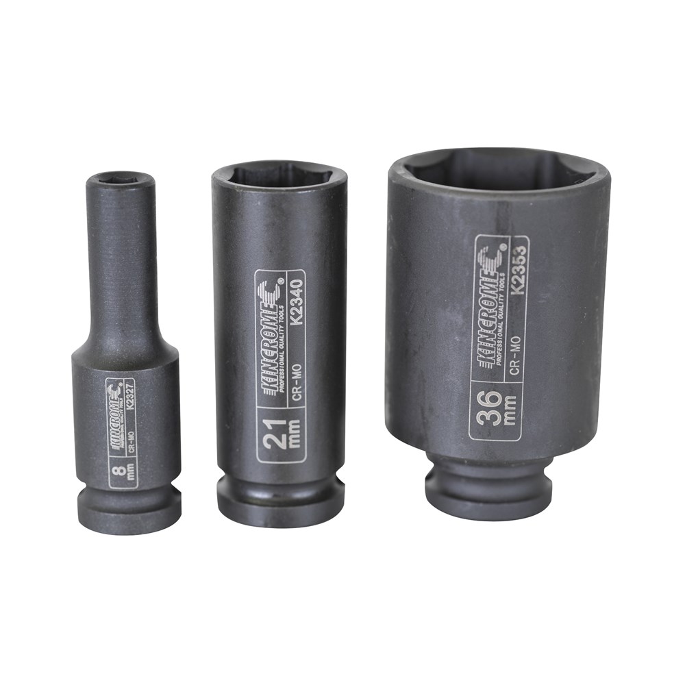 KINCROME IMPACT SOCKET DEEP 1/2'' DVE 9MM